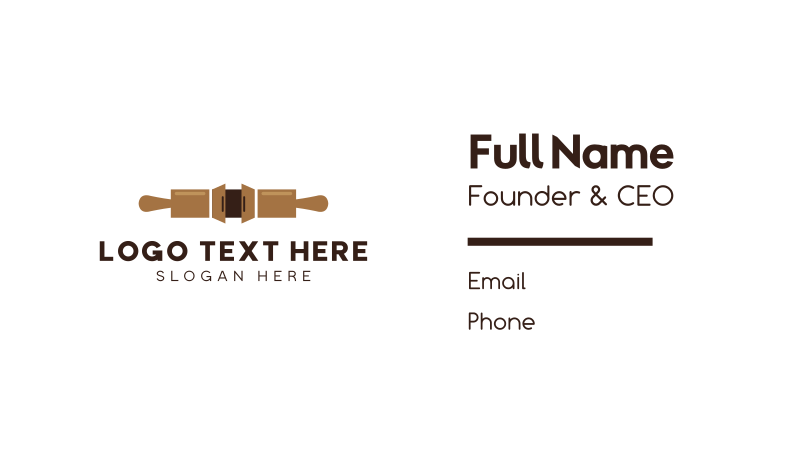 Bakery Cabinet  Business Card