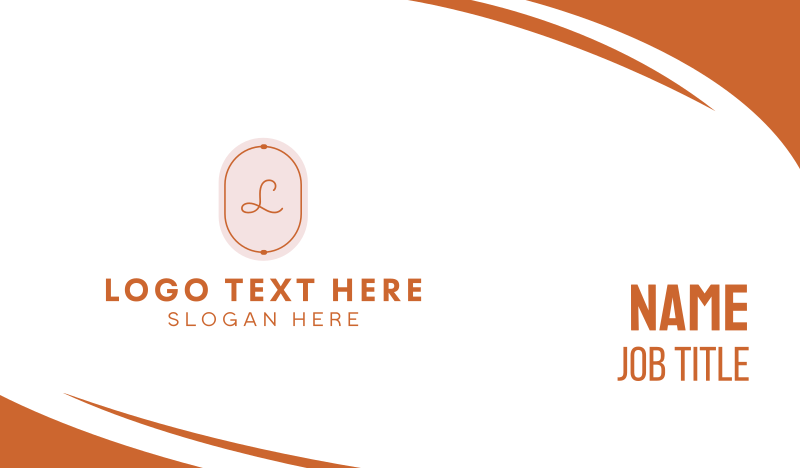 Fashion & Beauty   Business Card