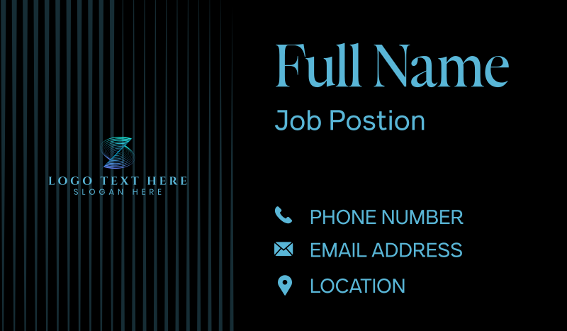 Modern Professional Business Business Card