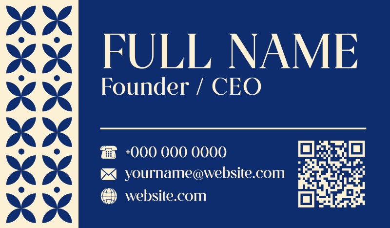 Elegant Corporate Business Card