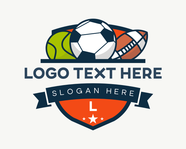 Athletic Sports League Emblem