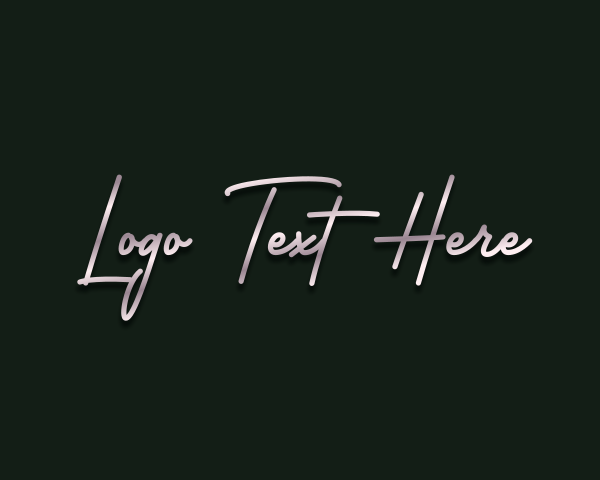Elegant Script Signature
