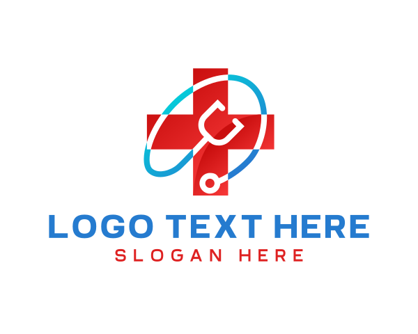 Healthcare Stethoscope Cross