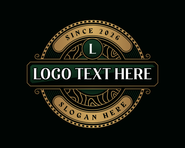 Elegant Premium Brewery Emblem
