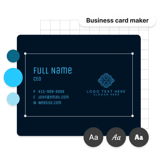 Customize your business card